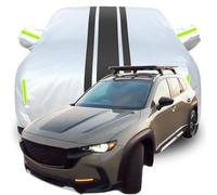 Housse de Voiture pour Mazda CX 50 Turbo Meridian Edition 2024 2025 2026, Protection Solaire Coupe Vent Anti Poussière Housse de Voiture Exterieur Bache de Protection,B
