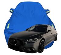 Housse de Voiture pour Mercedes AMG S63 E Performance, Anti-Rayures Anti-UV Étanche Oxford Bâche de Voiture, Toute la Météo Respirante Couverture,Blue-Plus-Cotton