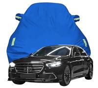 Housse de Voiture pour Mercedes-Benz S-Class Mercedes-Benz Renegade, Anti-Rayures Anti-UV Étanche Oxford Bâche de Voiture, Toute la Météo Respirante Couverture,Blue-Plus-Cotton