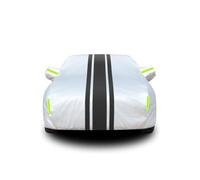Housse de Voiture pour Mitsubishi Lancer/Galant/Eclipse/Montero, Pare-Soleil Toutes Saisons, Protection Anti-intempéries pour Voiture,Silver