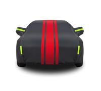 Housse de Voiture pour Mitsubishi Lancer/Galant/Eclipse/Montero, Pare-Soleil Toutes Saisons, Protection Anti-intempéries pour Voiture,Red