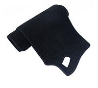 Housse de Voiture pour Mitsubishi Outlander 2007-2019 2e et 3e génération Tapis antidérapant (Flanelle Noire pour 2007-2012)