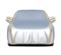 Housse De Voiture pour Peugeot 2008 205 208 3008 308 Bâche De Voiture Personnalisé Imperméable Anti-UV Anti-Rayures Bâche De Protection Extérieure avec Serrure Antivol(Silver,308)