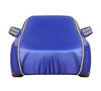 Housse De Voiture pour Peugeot 2008 205 208 3008 308 Bâche De Voiture Personnalisé Imperméable Anti-UV Anti-Rayures Bâche De Protection Extérieure avec Serrure Antivol(Blue,208)