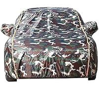 Housse De Voiture pour Peugeot 2008 205 208 3008 308 Bâche De Voiture Personnalisé Imperméable Anti-UV Anti-Rayures Bâche De Protection Extérieure avec Serrure Antivol(Camo,2008)