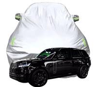 Housse de Voiture pour Range Rover First Edition, Anti-Rayures Anti-UV Étanche Oxford Bâche de Voiture, Toute la Météo Respirante Couverture,Silver-Plus-Cotton