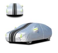 Housse de Voiture pour Tesla Model 3 Housse de Protection Étanche Bâche de Voiture extérieure Respirante Anti poussière Anti Soleil avec Fermeture éclair latérale(Color:YH,Size:pour Tesla Model 3)