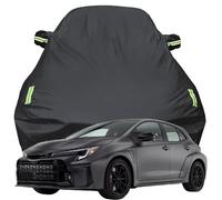 Housse de Voiture pour Toyota GR Corolla, Anti-Rayures Anti-UV Étanche Oxford Bâche de Voiture, Toute la Météo Respirante Couverture,Black
