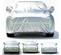 Housse de Voiture pour Volkswagen ID.5 | Tissu Oxford Résistant,Protection 4 Saisons Imperméable Anti-UV,Bande Réfléchissante,Sac de Rangement Inclus