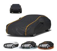 Housse de Voiture pour Volvo S40 II(2004-2012),Bâche Voiture Étanche et Anti-Rayures en Tissu Oxford,adaptée à Une Utilisation par Tous Les Temps,avec Fermeture à Glissière