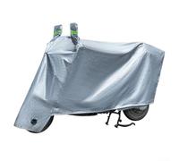 Housse de voiture robuste imperméable double couche avec bords renforcés Ajustement sécurisé Protection complète contre les intempéries Taille S 1,6 m Deux oreilles