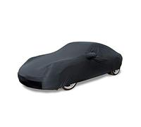 Housse de voiture Soft Indoor Car Cover Stretch Delux Garage de voiture pliable Premium avec poches pour rétroviseurs