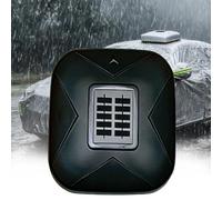 Housse de Voiture Solaire Automatique, imperméable, indéchirable et Respirante, Protection intégrale, télécommande à Une Touche, Compatible avec Les berlines, SUV et 4x4. Black-YL