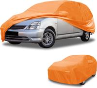 Housse De Voiture šŠtanche Toutes Saisons Pour ExtšŠrieur Automobile Anti-Uv Soleil Pluie Protection Complššte Pour Honda Odyssey Film Aluminium Coton Orange Bandes RšŠflšŠchissantes