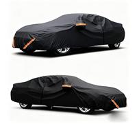 Housse De Voiture sur Mesure pour Audi A8/S8 Include LWB 1993-2025, pour Rangement Extérieur Imperméable Et Respirante Protection Complète Contre Les Intempéries La Pluie(Black)