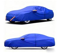 Housse De Voiture sur Mesure pour Chevrolet Prism 1988-2025, pour Rangement Extérieur Imperméable Et Respirante Protection Complète Contre Les Intempéries La Pluie(Blue)