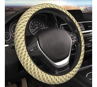 Housse de Volant Accessoire de Voiture pour Voiture, SUV, Camion, Honey Pot Bee Sunflower Car Volant Housse Universelle de 15 Pouces Élastique Antidérapant Inodore