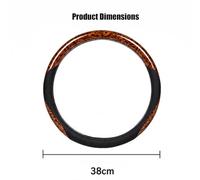 Housse de Volant Auto pour VW Beetle/Scirocco 1974-2019,Brown