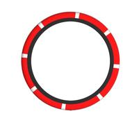 Housse de volant avec drapeau danois du Danemark. Housse de volant imprimée intégrale, caoutchouc chloroprène, facile à installer pour voitures, SUV, VTT, camions