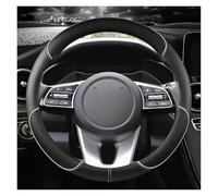 Housse De Volant De Voiture 38 Cm 15" Pour Kia Pour Ceed Pour Sportage Pour Picanto Pour Cerato Pour Seltos Pour Soul Pour Rio 3 4 5 Couvre Volant Voiture(BEIGE O SHAPE)