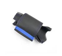 Housse de Volant de Voiture Accessoires Auto Housse De Volant en Cuir pour Ford pour F-250 F-350 F-450 F-550 Et F-600 2015 2016 2017 2018 2019 Volant de Voiture(Blue Line-Blue Bar)