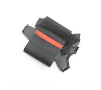 Housse de Volant de Voiture Accessoires De Garniture Volant en Cuir Cousus Main pour Lexus IS200 300 1999 2000 2001 2002 2003 2004 2005 Housse de Volant(Black Line-Red Strip)