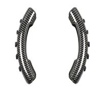 Housse de volant de voiture confortable pour la plupart des véhicules en fibre de carbone, 22,6 x 4,9 cm