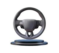 Housse de Volant de Voiture en Cuir Microfibre,Cache Volants de Protection Intégrale pour Alphard Crown pour Camry 2024-2025-Black