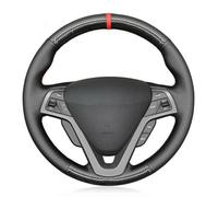 Housse de Volant de Voiture en Cuir Microfibre,Cache Volants de Protection Intégrale pour Hyundai Veloster 2012-2017 OEM: None Size:-Blue Thread