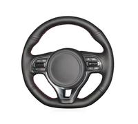 Housse de Volant de Voiture en Cuir Microfibre,Cache Volants de Protection Intégrale pour KIA Sportage KX5 2016-2019 K5 Optima 2016-2018-Gray