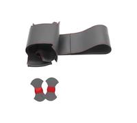 Housse de Volant de Voiture en Cuir Noir Cousu à la Main pour Citroën C5 2008 2009 2010 2012 2013 2014 2015 2016 2017