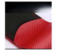 Housse De Volant De Voiture En Fibre De Carbone Protection De Volant De Voiture Accessoires De Voiture Couvre Volant Voiture(Orange)