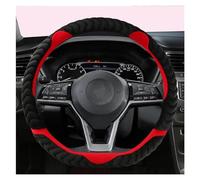 Housse de Volant de Voiture en Forme de O ou de D, 38 cm, pour avec Nissan March, Murano 350z, Terrano et NV200. Housse Blanche en Forme de O (Rouge en Forme de D).