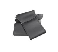 Housse de Volant de Voiture Garniture De Volant en Cuir Microfibre pour Niva 2009 2010 2011 2012 2013 2014 2015 2016 2017 Housse de Volant Voiture(Noir)