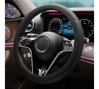 Housse de Volant de Voiture,Housse de Volant antidérapante,Accessoires pour Volant de Voiture,pour Hyundai i30/N Line/Kombi/Fastback N,Black