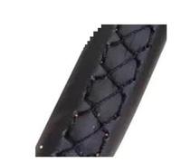 Housse de Volant de Voiture Housse De Volant en Cuir Suédé Tressé pour Benz W176 W246 W205 C117 C218 X218 W213 X253 C253 W166 C292 Housse de Volant Voiture(Fil Noir)