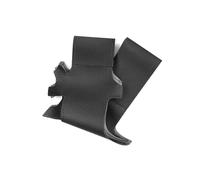 Housse de Volant de Voiture Housse De Volant en Cuir Tressé Microfibre pour BMW Série 3 Et 5 E36 E46 E39 X3 E83 X5 E53 Accessoires Housse de Volant Voiture(Noir)