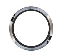 Housse de volant de voiture imprimée train à vapeur avec doublure antidérapante, accessoire d'intérieur de voiture tendance universel de 38,1 cm pour homme et femme.