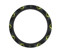 Housse De Volant De Voiture Moss on The Rocks Printing Cache Volants Voitures Respirant Accessoire Voitures Universel for SUV La Plupart des Voiture Decoration Interieur 38Cm