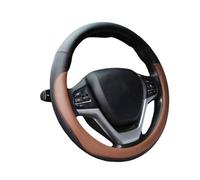 Housse de Volant de Voiture pour Ford F-Series F-250, Respirant Housse De Volant en Cuir,Brown