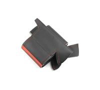 Housse De Volant De Voiture pour Infiniti Q45 QX4 Terrano Regulus Housse de Volant(Red Strip-no Hole)