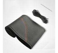 Housse de Volant de Voiture pour Lexus RX 3. Generation 2007-2010 2011 2012 2013 2014 2015,Couvre Volant Bricolage, Respirante et Antidérapante,Orange