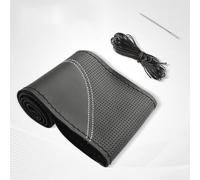 Housse de Volant de Voiture pour Lexus RX 3. Generation 2007-2010 2011 2012 2013 2014 2015,Couvre Volant Bricolage, Respirante et Antidérapante,White