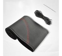 Housse de Volant de Voiture pour Mini One/Cooper/Cooper S/Clubman/Countryma 2000-2023 2024,Couvre Volant Bricolage, Respirante et Antidérapante,Red