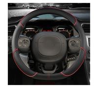Housse De Volant De Voiture pour Nissan Versa 2007-2026, Antidérapante Respirante, Protection Intérieure, 14.5-15 Pouces pour Voiture Camion SUV(Red,D)