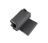 Housse de Volant de Voiture pour Toyota pour Avensis 2003 2004 2005 2006 2007 Intérieur De Housse De en Cuir Housse de Volant Voiture(Noir)