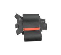 Housse de Volant de Voiture pour Toyota pour Avensis 2003 2004 2005 2006 2007 Intérieur De Housse De en Cuir Housse de Volant Voiture(Black Line-Red)