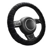 Housse de Volant de Voiture Universelle Caches de Volant Moelleuse Élastique Peluche Couvre Volant Chaud D’Hiver Couverture Protecteur de Véhicule, Accessoires de Voiture Fit pour Volant de 37-39cm