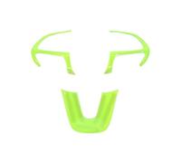 Housse De Volant Décorative Pour Jeep Pour Grand Cherokee SRT8 2014-2020, Pour Dodge Pour Challenger Pour Charger 2015+ Pour Durango 2014+ Boîtier de papillon(Vert clair)