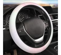 Housse de Volant élastique en Forme de Papier Peint, Accessoire de Voiture, antidérapante, Respirante et absorbante, Compatible avec Les Volants de 15 Pouces, pour Hommes et Femmes